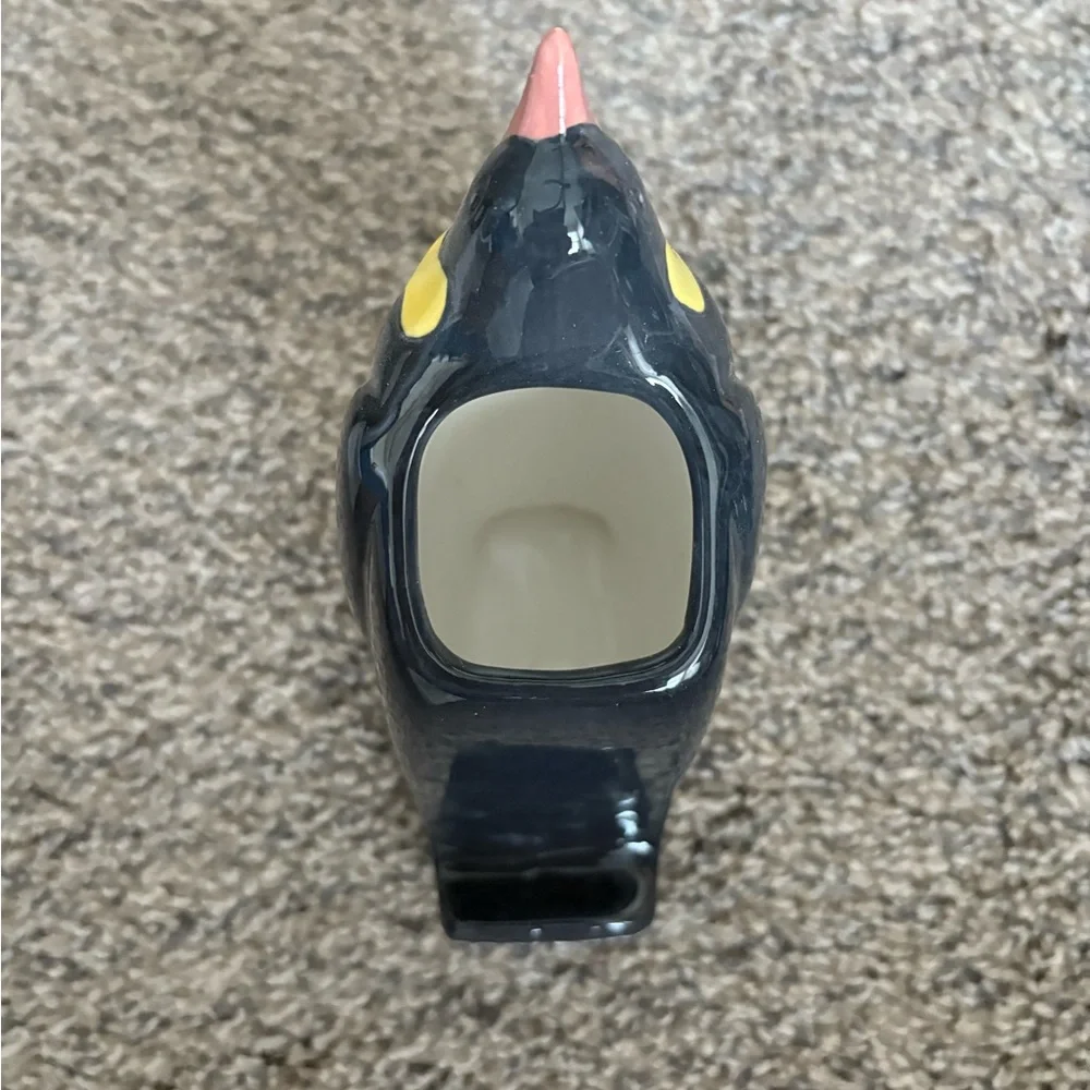 Ceramic Penguin Pencil and Phone Holder - Picture 6 of 7